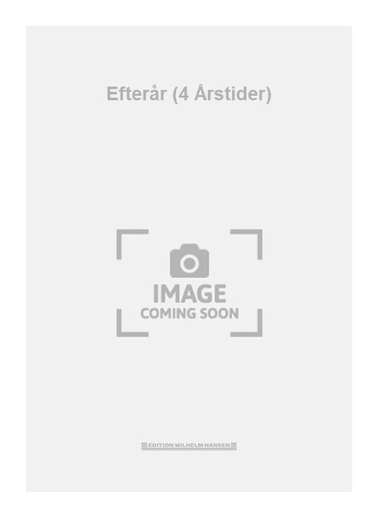 Efterår (4 Årstider)